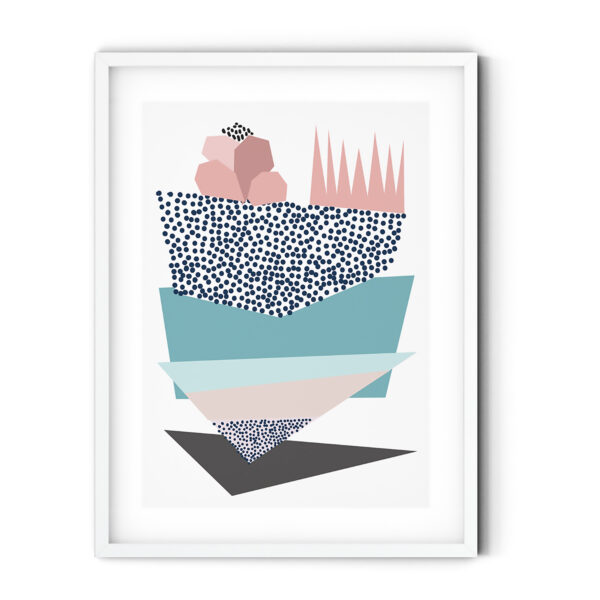 Uramljeni poster Equilibrium Deset Beige - Image 2