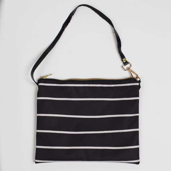 Torba mala Black Stripes